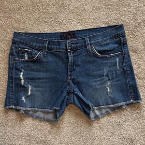 James Jeans Women's Blue Denim Shorts